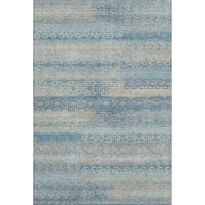 Premium Machine Washable Mayfield Striped Rug