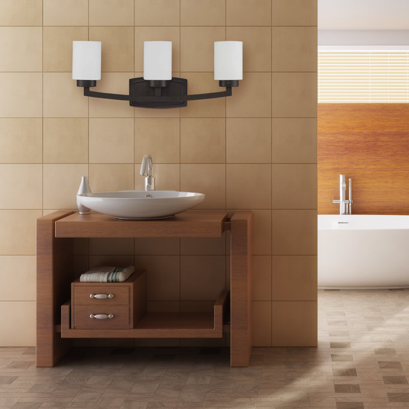 Hier 3 - Light Dimmable Vanity Light, Bronze