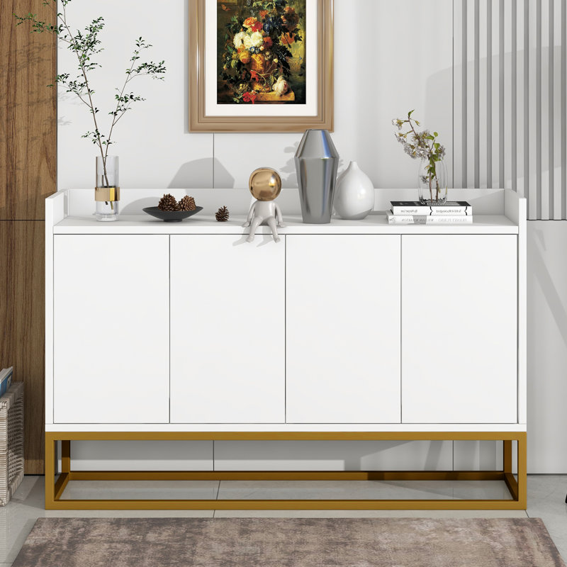120cm Sideboard, White