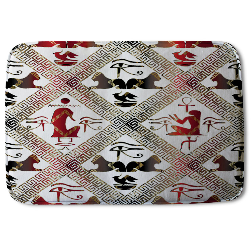 Key Non-Slip Bath Rug, Egyptian Legacy