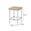 Tabouret de comptoir 24 po sahitya