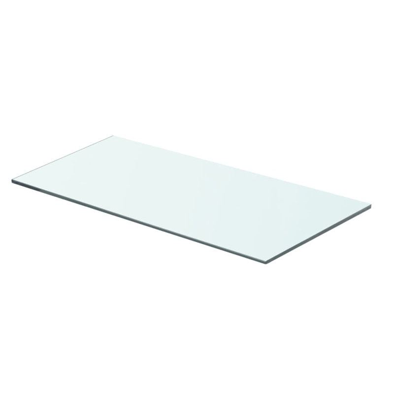 Nagma Glass Floating Shelf, 3" H x 9.8" W x 23.6" L
