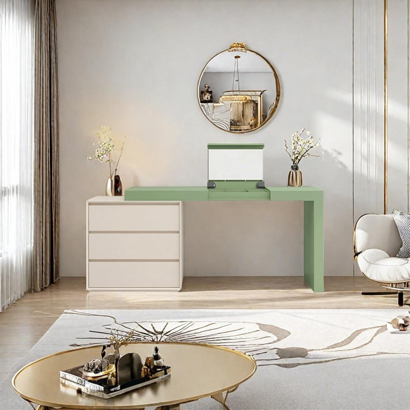 Emborough, Vert / blanc crème