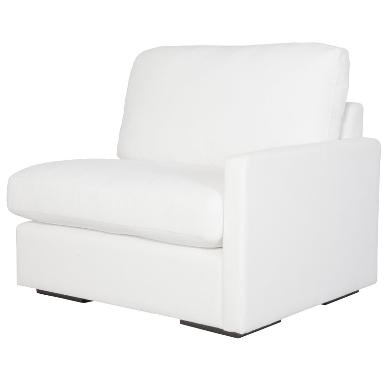 Tidworth Arctic Right Arm Facing Sofa, White