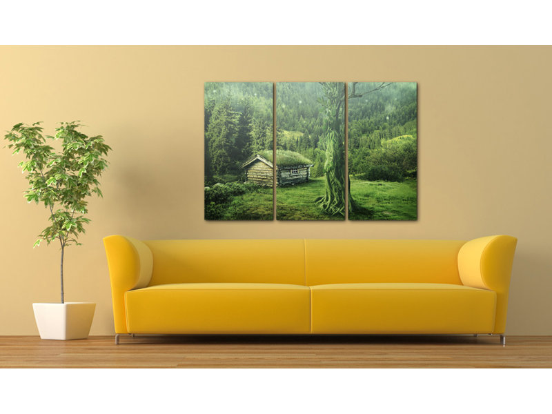Photograph Print on Canvas, 80cm H x 120cm W