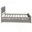 Lit plate-forme avec lit gigogne