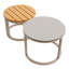 Modular Outdoor Corner Sofa Set With Tables - 110/123 Cm, 8 Cm Cushions, Removable Covers, Adjustable Legs