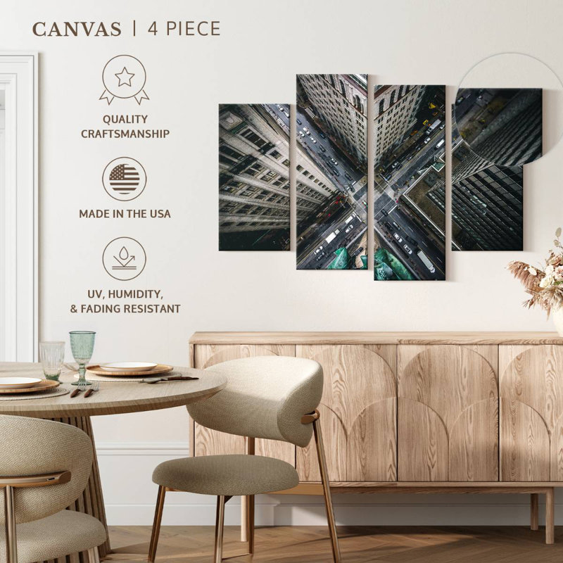 Sireci Toronto Intersection, 32" H x 52" W