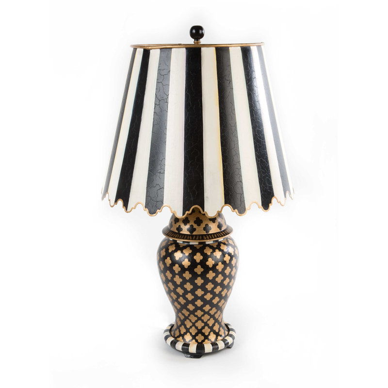 Quatrefoil Small Table Lamp