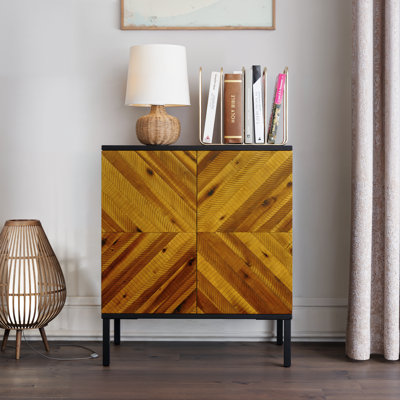 Vivian Side Board - Rustic Golden Brown