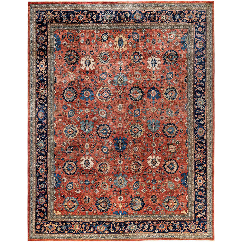 Serapi One-of-a-Kind 9' 3" X 11' 10" Hand Knotted Area Rug