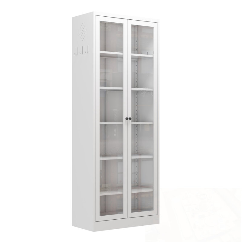 Metal Kitchen Varnado with 5 Adjustable Shelves