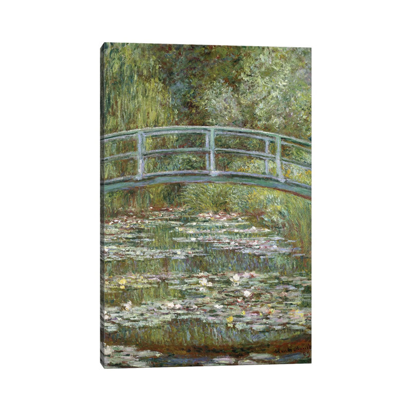 L'étang aux nénuphars, 1899 - Giclée sur toile tendue avec châssis