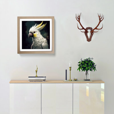 Cockatoo Conceptual Art No.2 - Framed Print