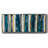 Blue Streaks- Framed Canvas-110588682