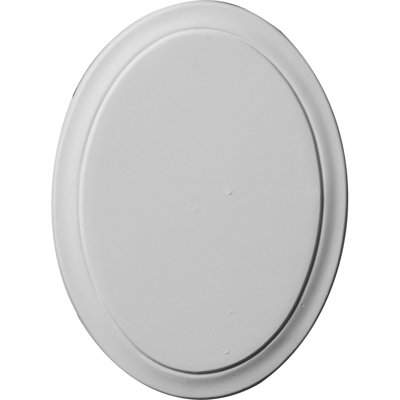 Classic 4.5'' H x 6.12'' W x 375'' D Urethane Rosette Applique