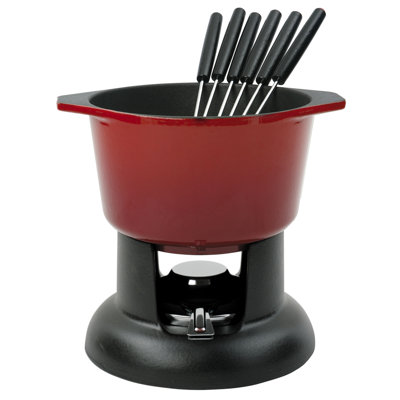 Cast Iron Fondue Set