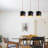 Scandinavian Style Chandelier, Black Iron Body, 29.1 in Diameter x 43.3 in Height | Socket Type E27 (Max 40W) | Elegant Lighting Fixture for Living Room & Dining Room, Includes 35.4 in Adjustable Cable, Modern Design-2064876978-2065362812