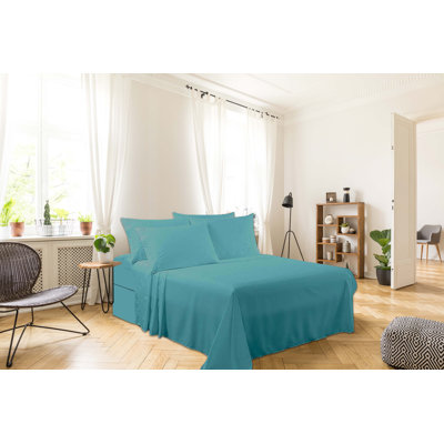 Ensemble de housse de couette en rayonne 6 pièces