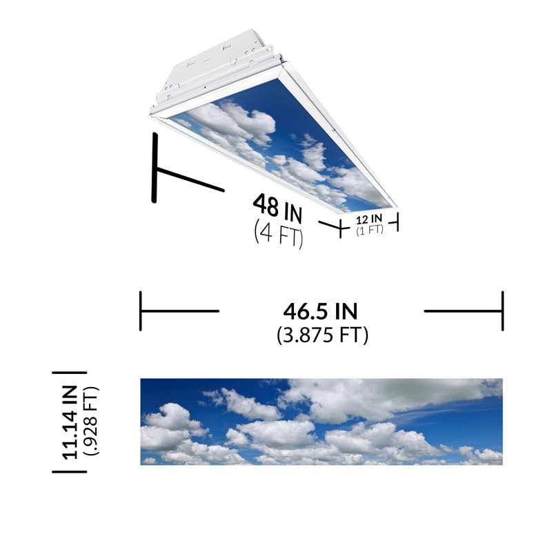 Couvre-lumière décoratif flexible clouds
