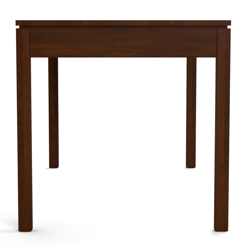 Origins Solid Wood Writing Desk, 30" H x 60" W x 30" D, Bronze