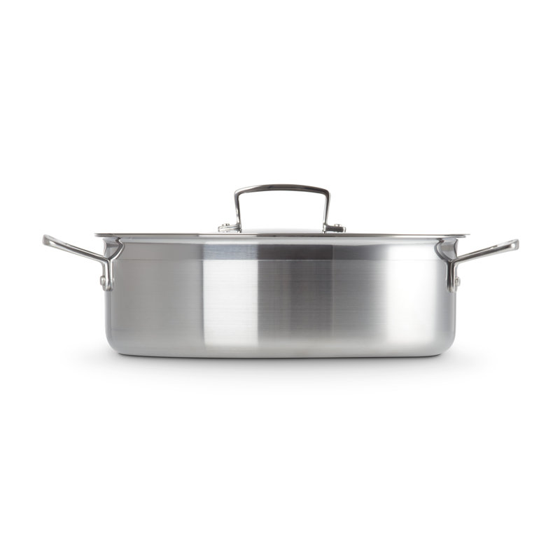 Le Creuset Classic 3-ply Stainless Steel Sauteuse 28cm