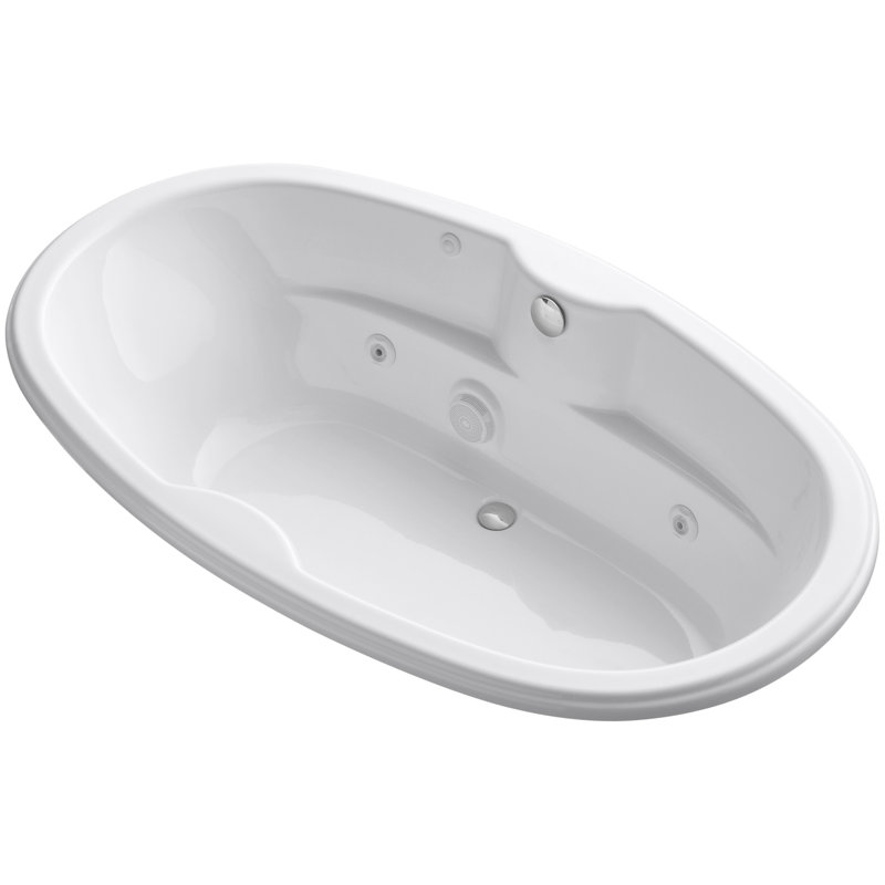 Baignoire tourbillon 72 "x 42" Proflex, Blanc