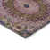 Machine Washable Indoor/Outdoor Xhevrie Pink Rug