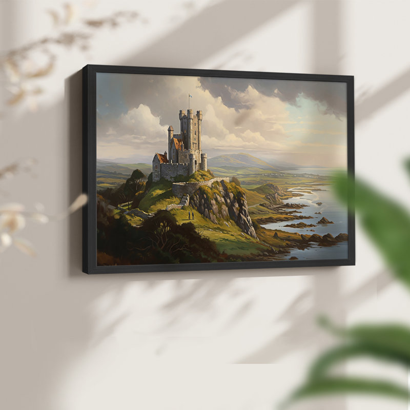 Paysage - XCIV - Reproduction encadrée - Restickable