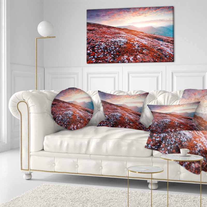 Coussin Bloom, 12 po x 20 po, Coussin lombaire
