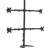 VIVO Telescoping Quad Ultra Wide Monitor Desk Stand, STAND-TS38B-4