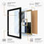 Quadrant Geometric - Framed Print-498007841-498007845