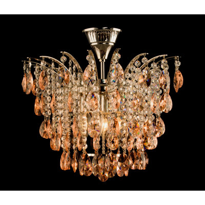 Lustre à plusieurs niveaux 4 lumières unique Lowery