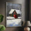 «Christmas Holiday Art CDL XXVII», reproduction encadrée - bois massif-571000711