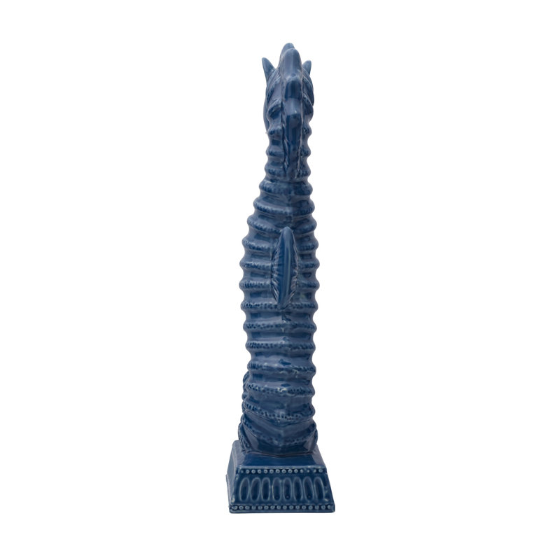 Fitz and Floyd Coastal Home Seahorse Figurine, Blue