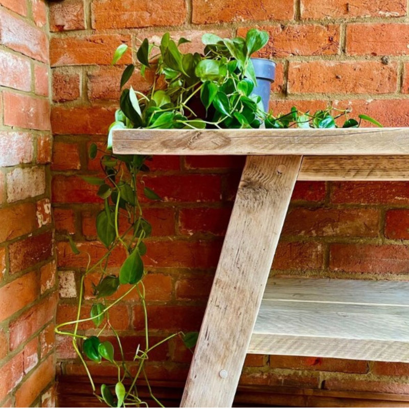 Andersonville Solid Wood Console Table, 63cm H x 80cm W x 44cm D 