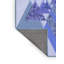 Tapis bleu tissé à la machine-68654899