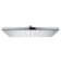 Rainshower Mono Adjustable Shower Head with SpeedClean Nozzles Rainhead Size