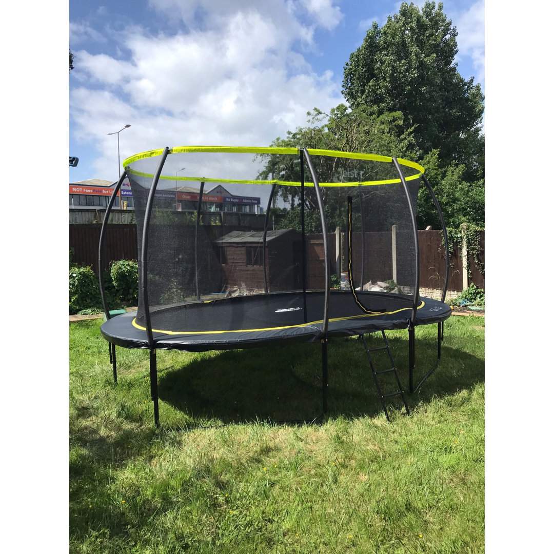 Trampolin Cuomhouse mit Sicherheitsnetz