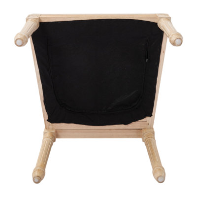 Amando High-End French Country Upholstered Dining Chairs With Wire Drawing And Carving Techniques, Beige by Ophelia & Co.
