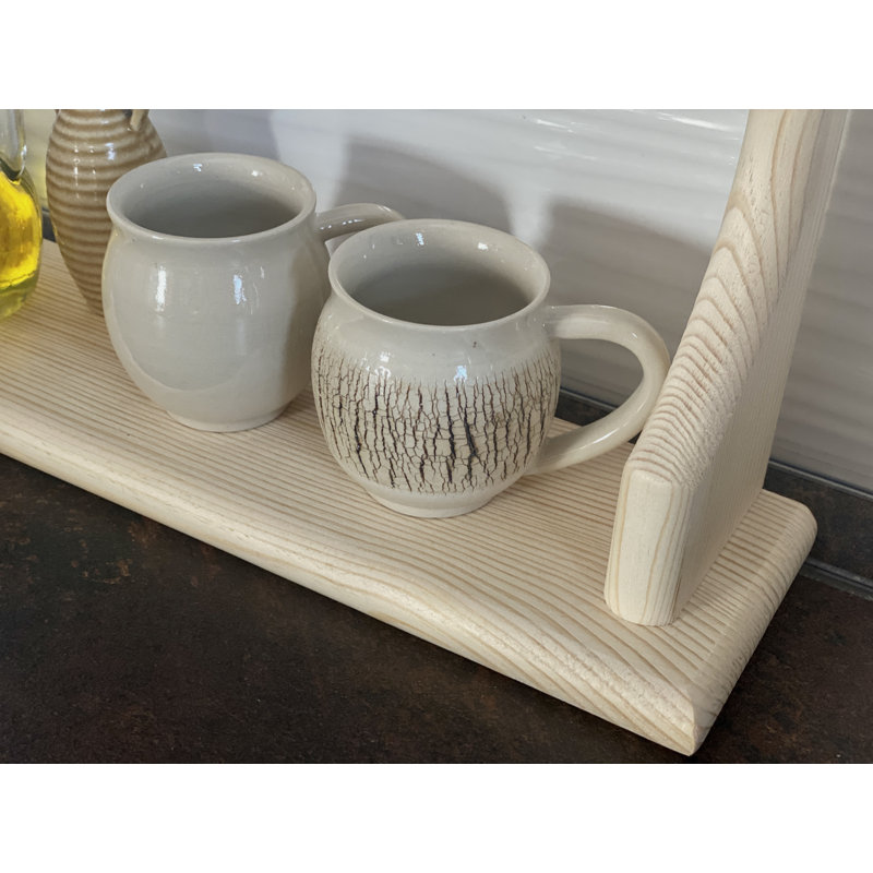 Freestanding Wood Spice Rack