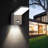 Wall Light Outdoor LED Wall Mount Lamp Wall Sconce Lighting with Motion Sensor Lantern Fixture-279440438