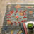 Oriental Machine Woven Gray/Pink Wool and Nylon Area Rug-1132372347