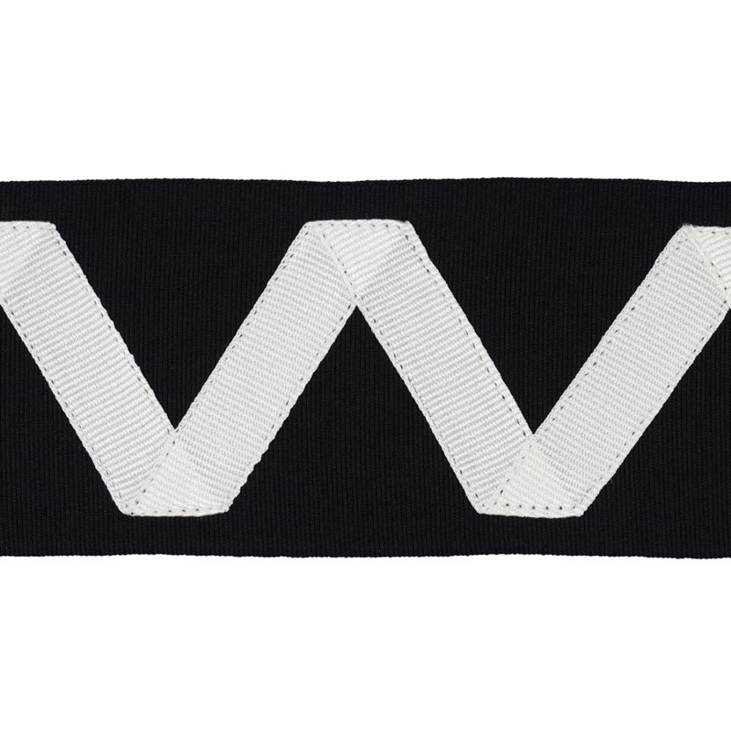 Legere Applique Tape, Ivory on Black