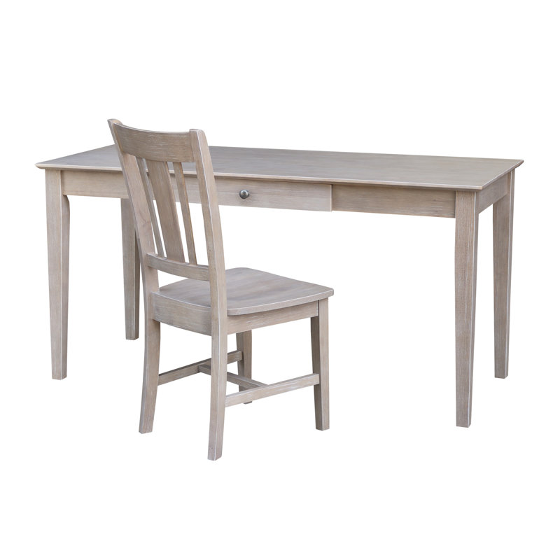 Bert Solid Wood Writing Desk, 30" H x 60" W x 26" D