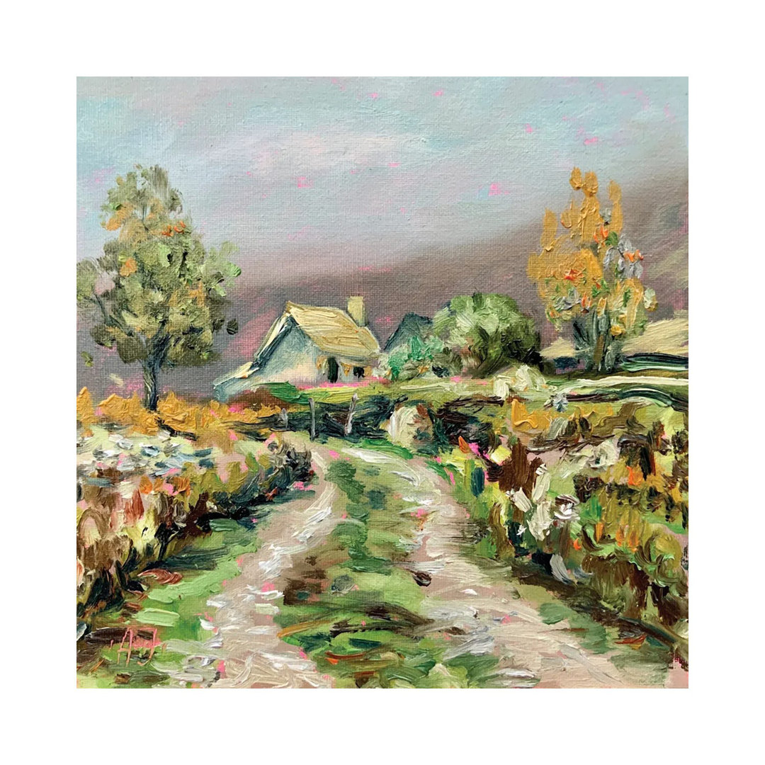 Fall In Ireland von Alexandra Jagoda - Galerie-verpackte Leinwand Giclée auf Leinwand