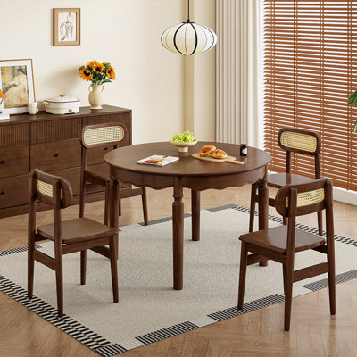 Classic solid wood table set