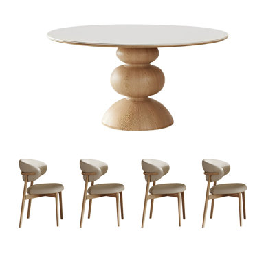 Ensemble de table de salle à manger et de chaises French French