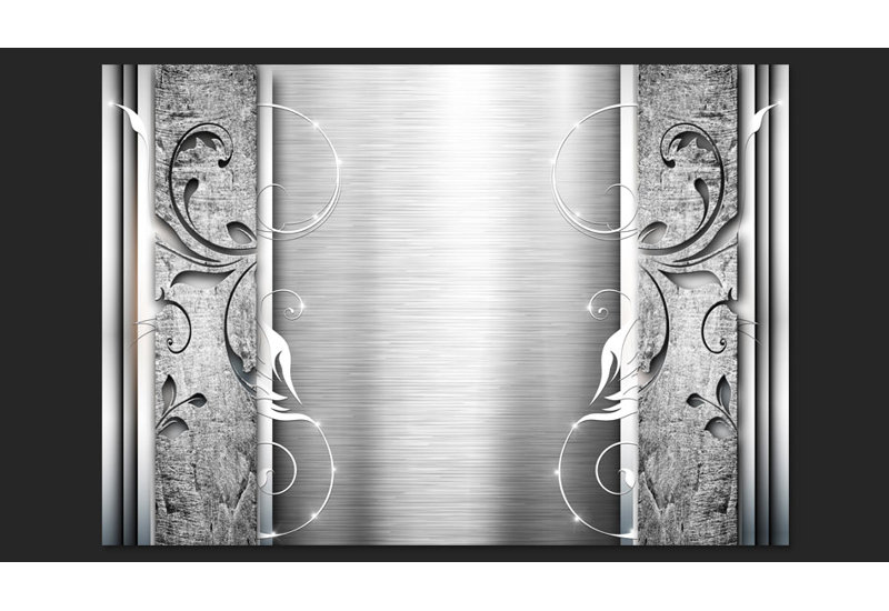 Steel Sheets 2.45m x 350cm Wallpaper, 350 cm x 245 cm
