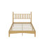 Base de lit en bois avec tête de lit en forme de gourde, lit plateforme avec support en lattes de bois-1692297626